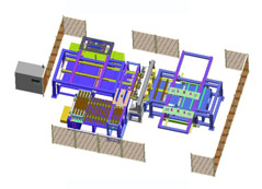 镀锌托盘自动焊接线定制项目介绍 镀锌托盘自动焊接线定制项目介绍