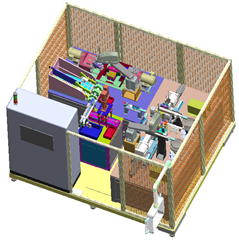 汽车稳定连杆全自动焊接工作站项目介绍 汽车稳定连杆全自动焊接工作站项目介绍