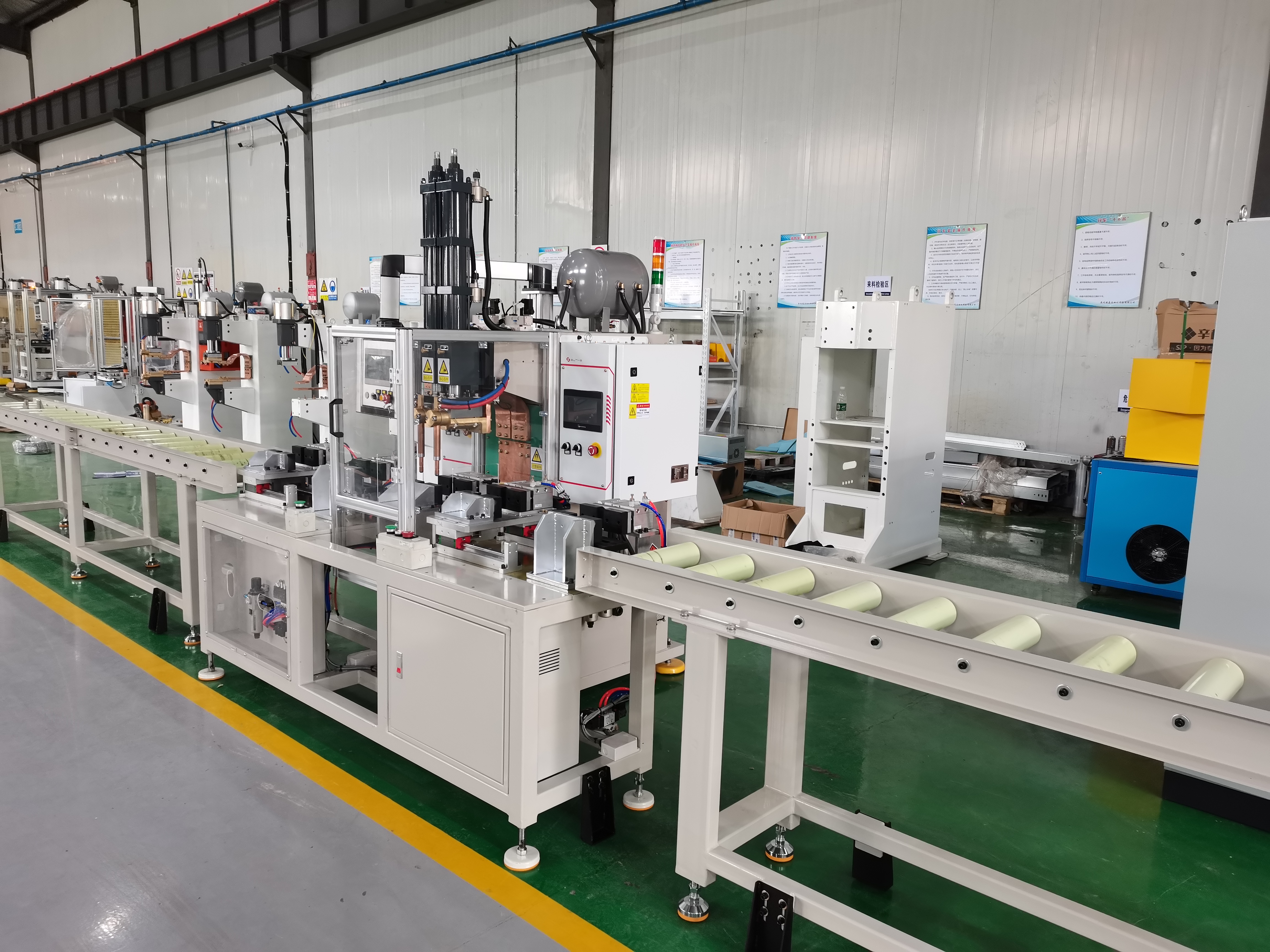 抗震支架自动双头焊接生产线项目介绍 抗震支架自动双头焊接生产线项目介绍