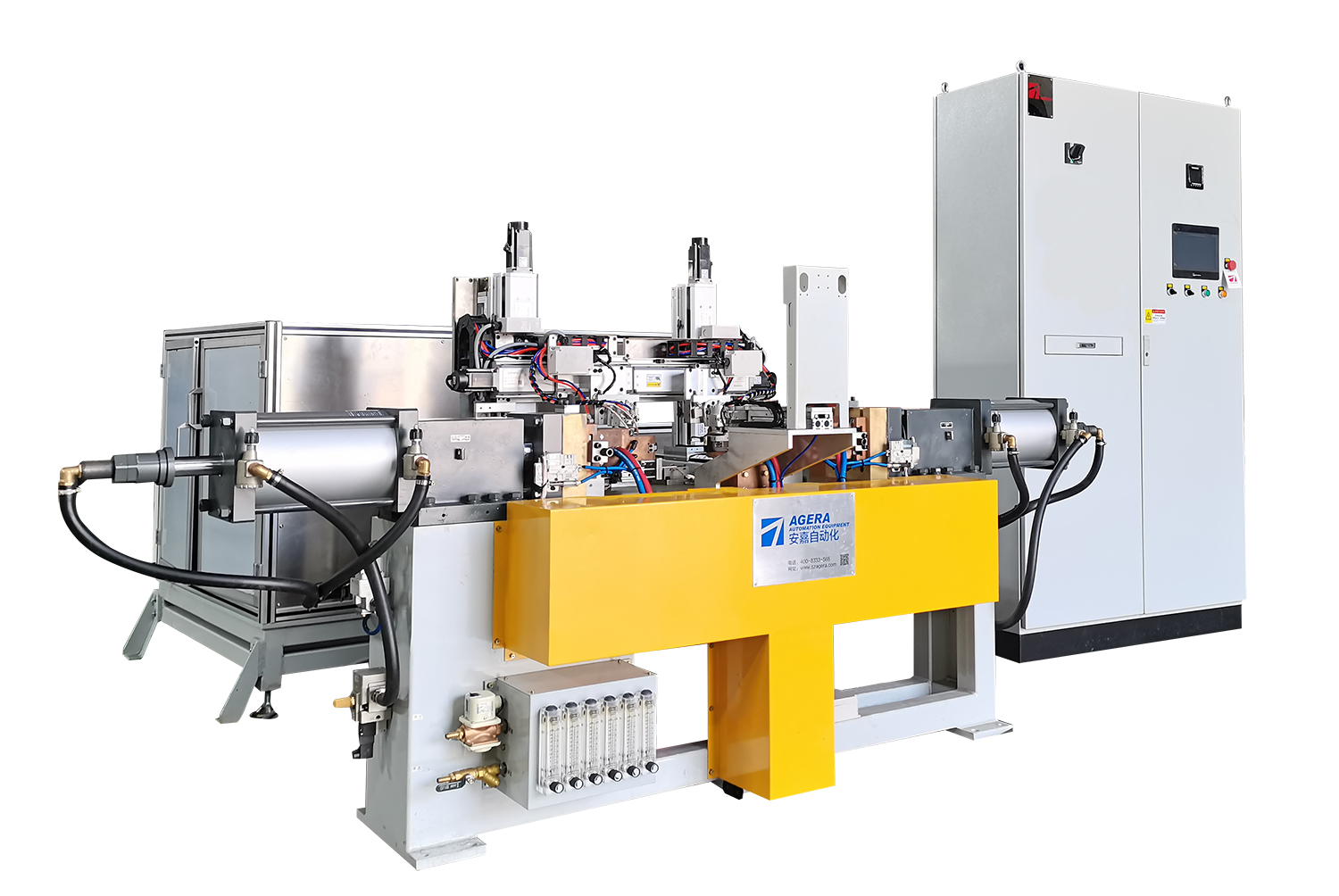 汽车底盘C型调整块自动凸焊机项目介绍 汽车底盘C型调整块自动凸焊机项目介绍